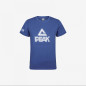 T-Shirt coton OFFICIELS PEAK gros logo Bleu