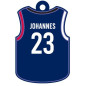 Porte Clés PVC JOHANNES