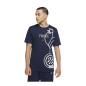 T-SHIRT COQ BLEU JORDAN X FFBB