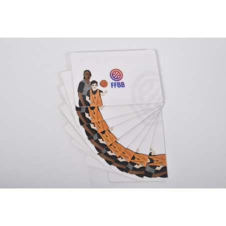 Carte Arbitre - Lot de 10