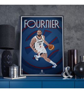 Affiche FFBB Evan FOURNIER