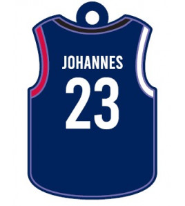 Porte Clés PVC JOHANNES