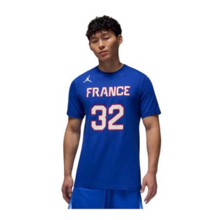 T-SHIRT FRANCE 32 JORDAN X FFBB